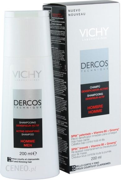 vichy dercos szampon zagęszczający dla mężczyzn