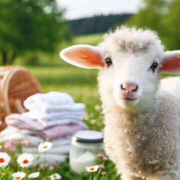 pieluchy wielorazowe owieczka