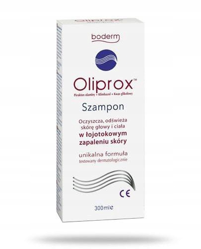 szampon na lupież pstry oliprox
