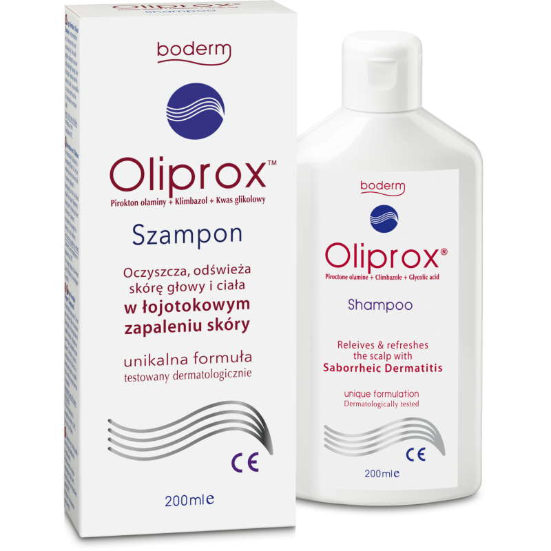 oliprox szampon na łojotokowe zapalenie skóry