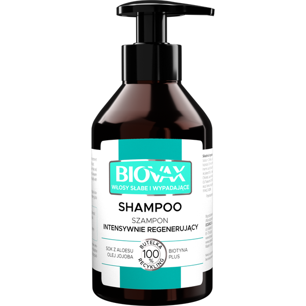 biovax do włosów słabych szampon
