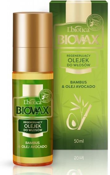 biovax olejek do włosów bambus