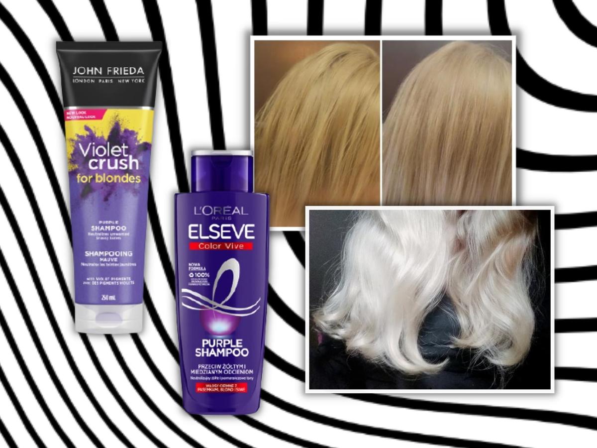 fioletowy szampon wypadające włosy