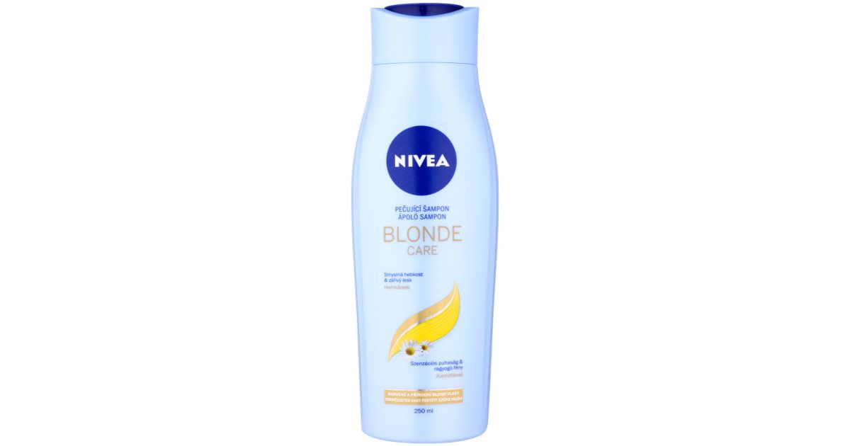 nivea brilliant blonde shampoo szampon