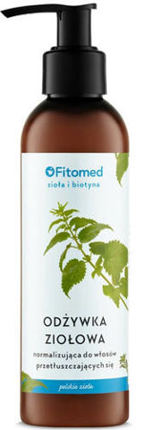 odżywka ziołowa normalizująca do włosów tłustych 200ml fitomed