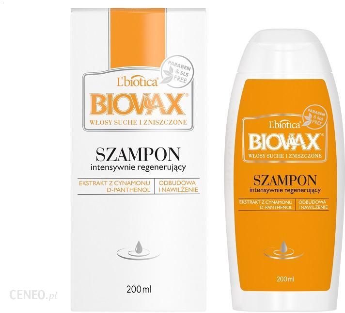 biovax szampon z d-panthenolem i cynamonem opinie