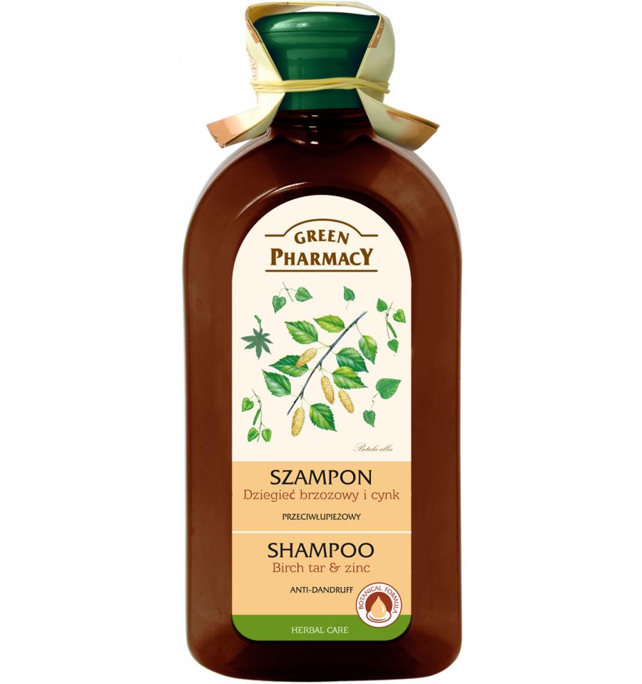 green pharmacy szampon przeciwłupieżowy z cynkiem i dziegciem brzozowym skład
