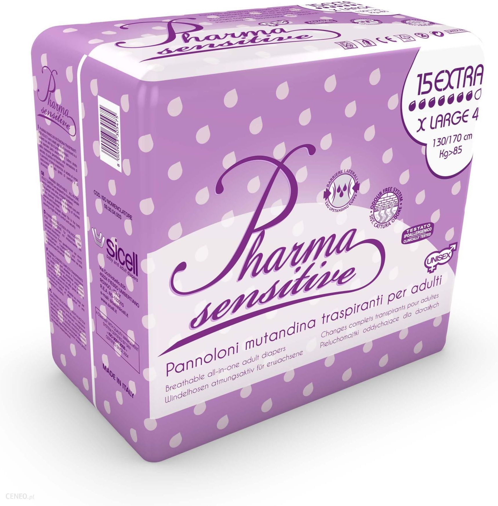 pharma sensitive 15 pieluchomajtki cena