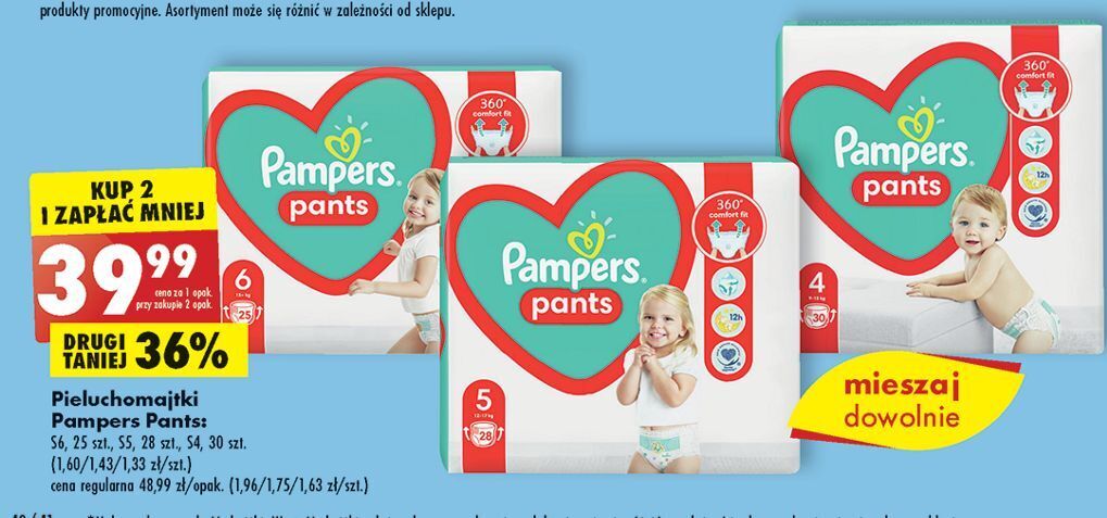 pampers pants 4 promocja