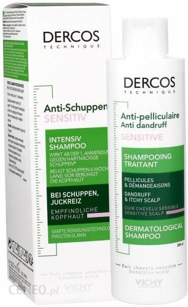 vichy szampon sensitive przeciwłupieżowy