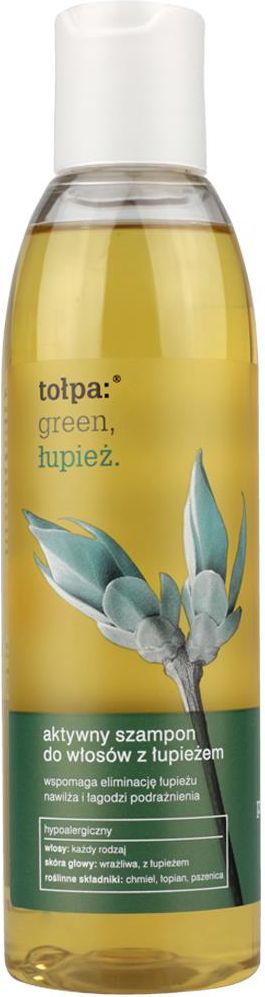 tołpa botanic green aktywny szampon do włosów z łupieżem skład