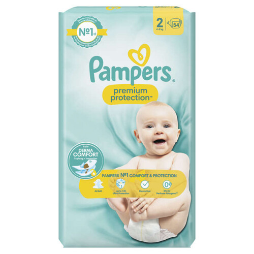 pampers taille 2