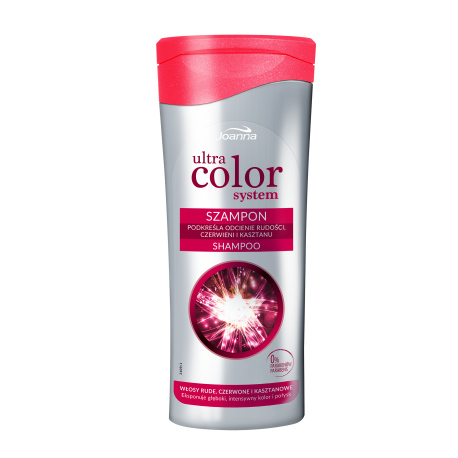joanna ultra color system szampon do włosów rudych