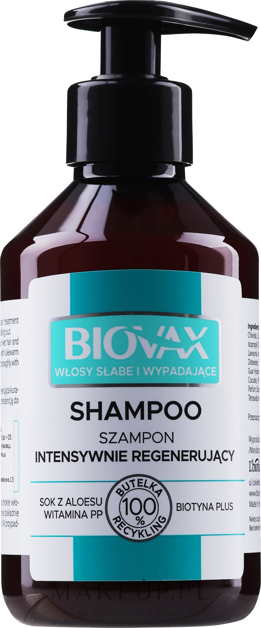 szampon dodający objętości biovax