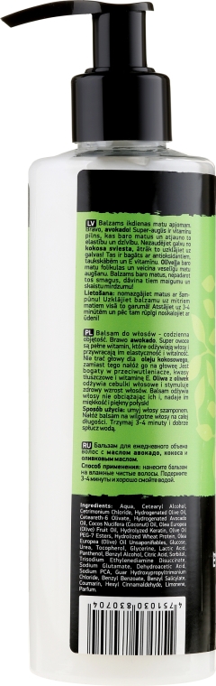 Beauty Jar „Bravocado” – balsam do włosów nadający codzienną objętość 250ml