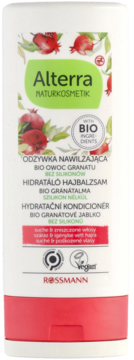 alterranawilżająca odżywka do włosów bio-owoc granatu & bio-aloes