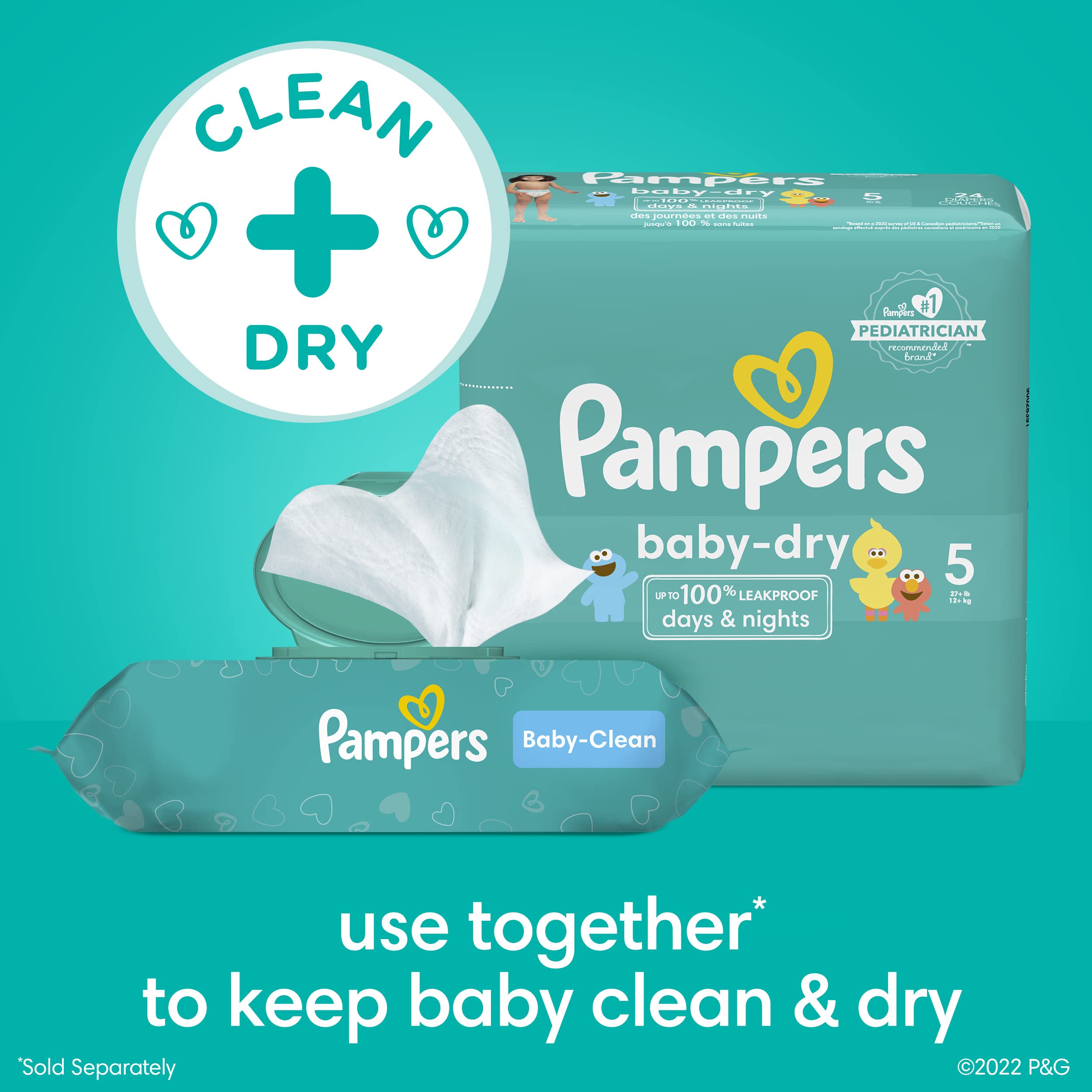 pampers fresh clean 5 1