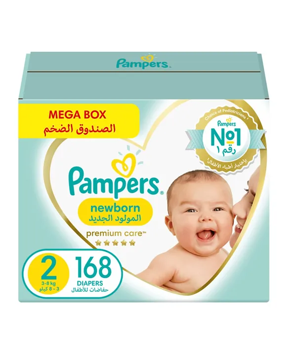 pampers 168 cena premium 1