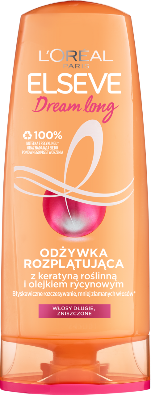 loreal odżywka do włosów z lnem