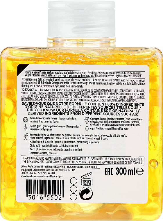 szampon bez parabenów loreal professionnel source essentielle