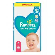 pampers active baby 3 52 sztuki