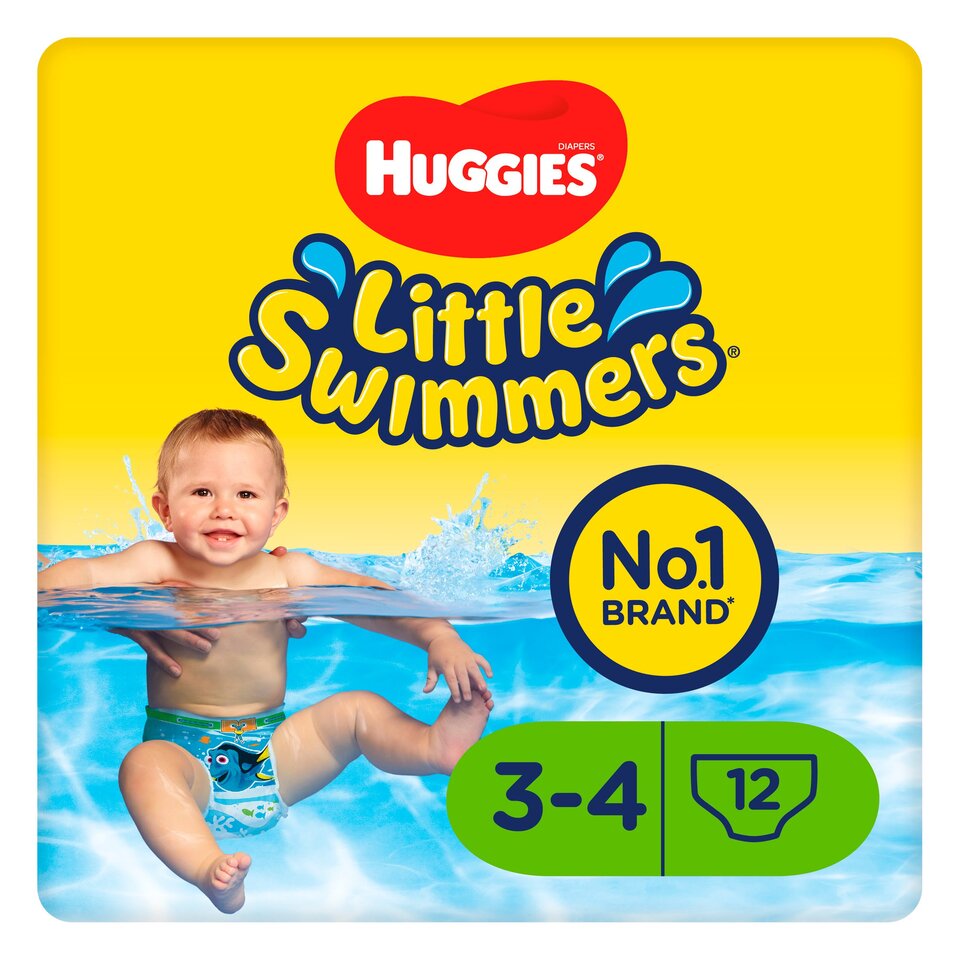 huggies little swimmers diapers size 3-4