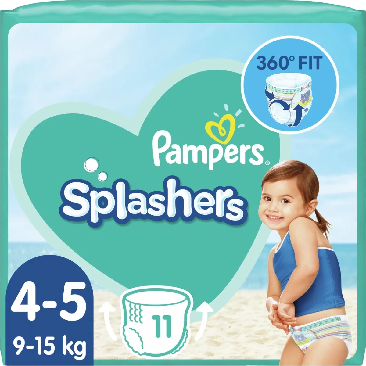 pampers splashers przeciekają