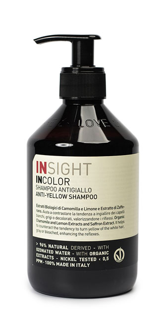 insight incolor szampon wybijający żółte odcienie