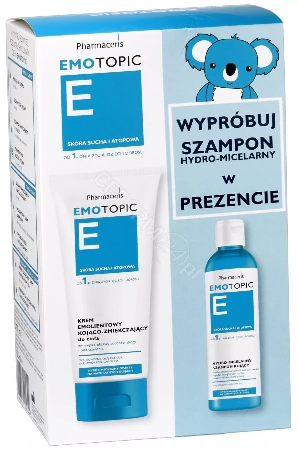 emotopic w.med.zestaw krem szampon