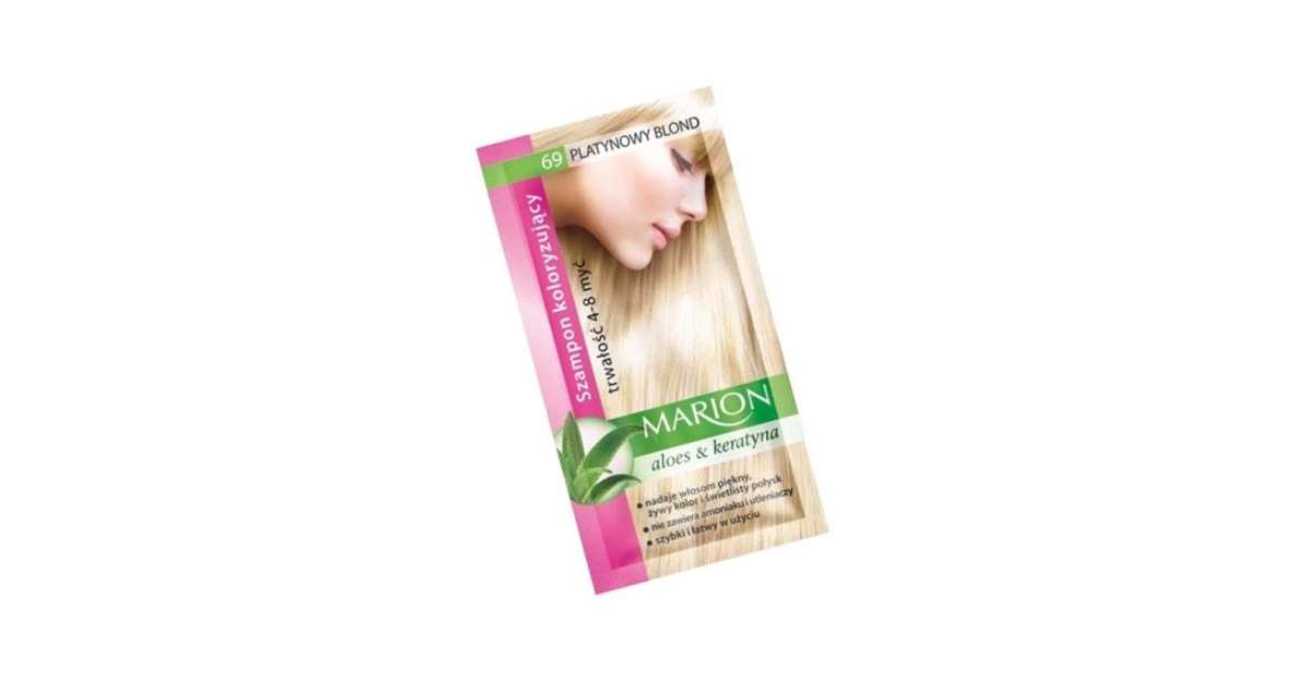 marion szampon koloryzujący 69 platynowy blond opinie
