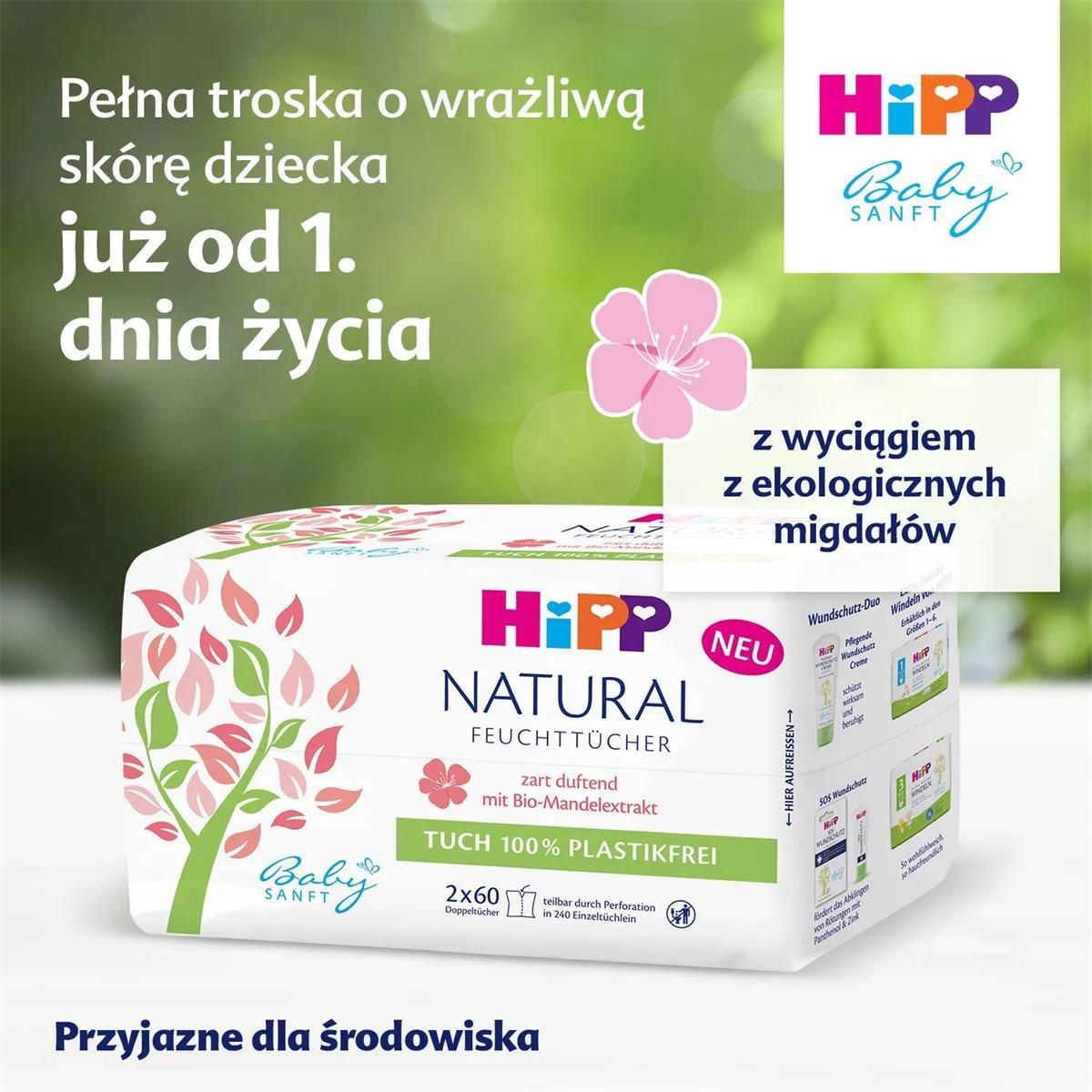 chusteczki nawilżane hipp ceneo