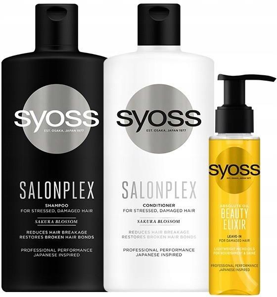 syoss salon plex szampon opinie