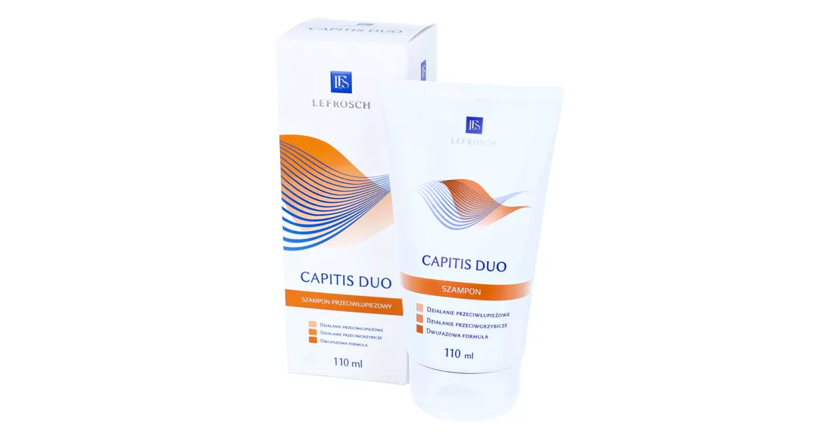szampon przeciwłupieżowy capitis duo