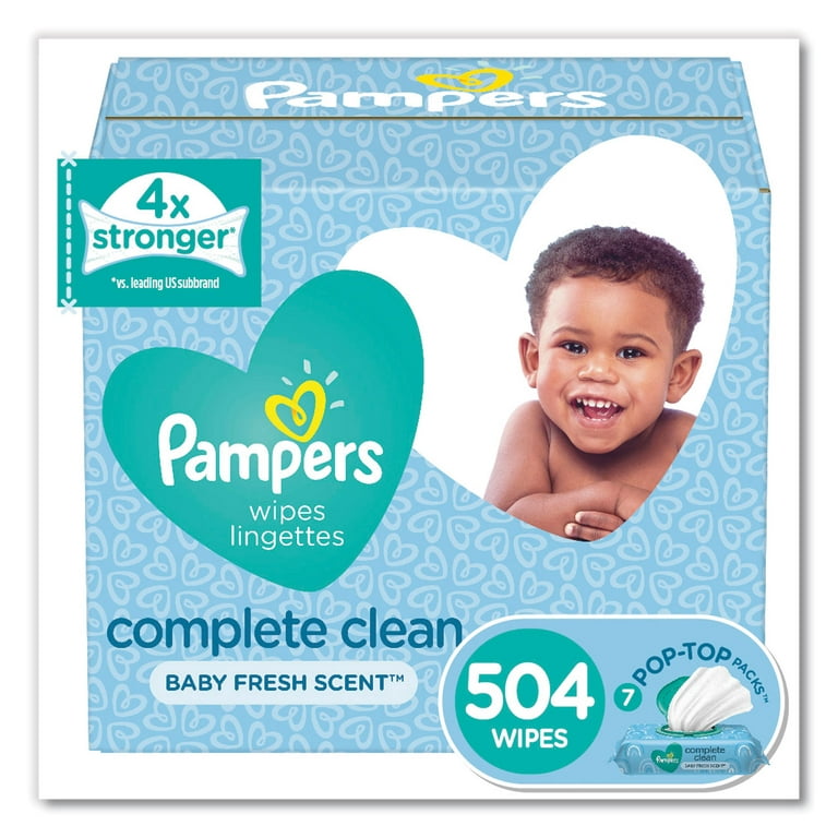 fresh clean pampers 4 pak