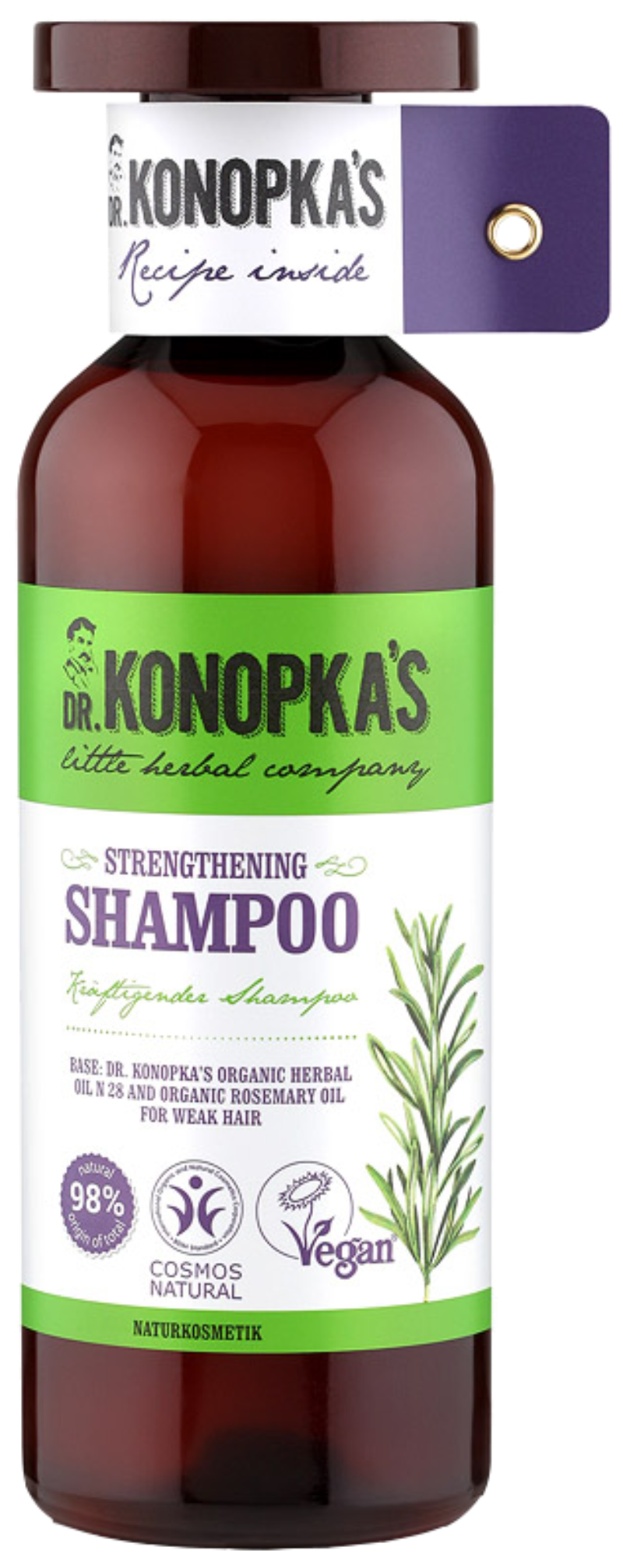 dr konopkas szampon wzmacniający do włosów osłabionych drk2 500ml