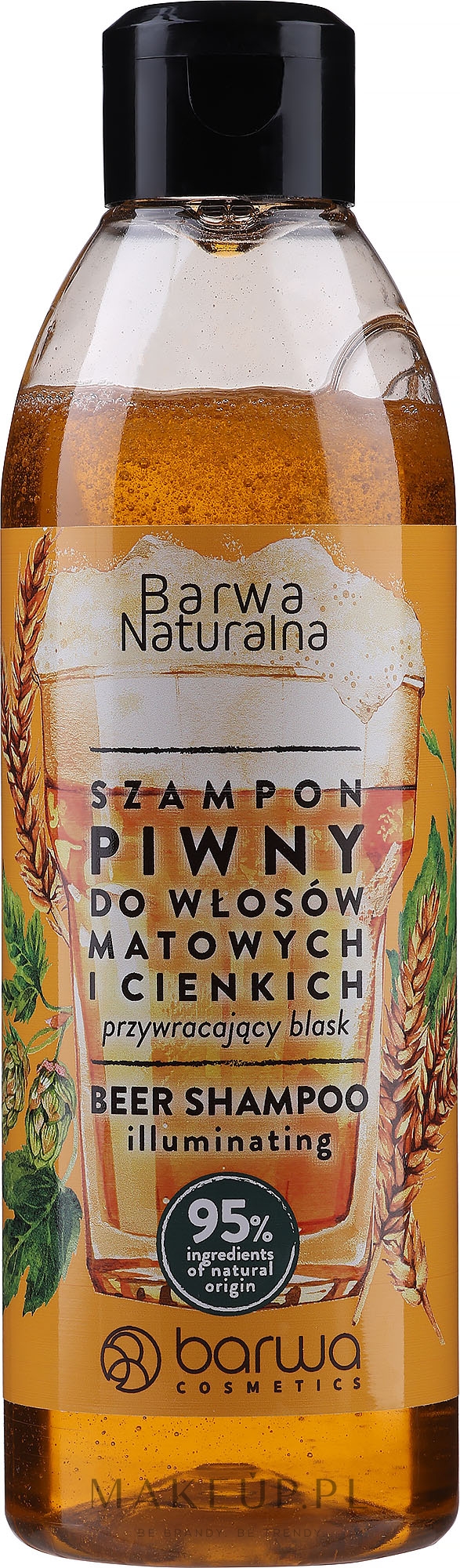 barwa naturalna szampon żurawinowy z kompleksem witamin