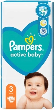 pampers 3 54 szt