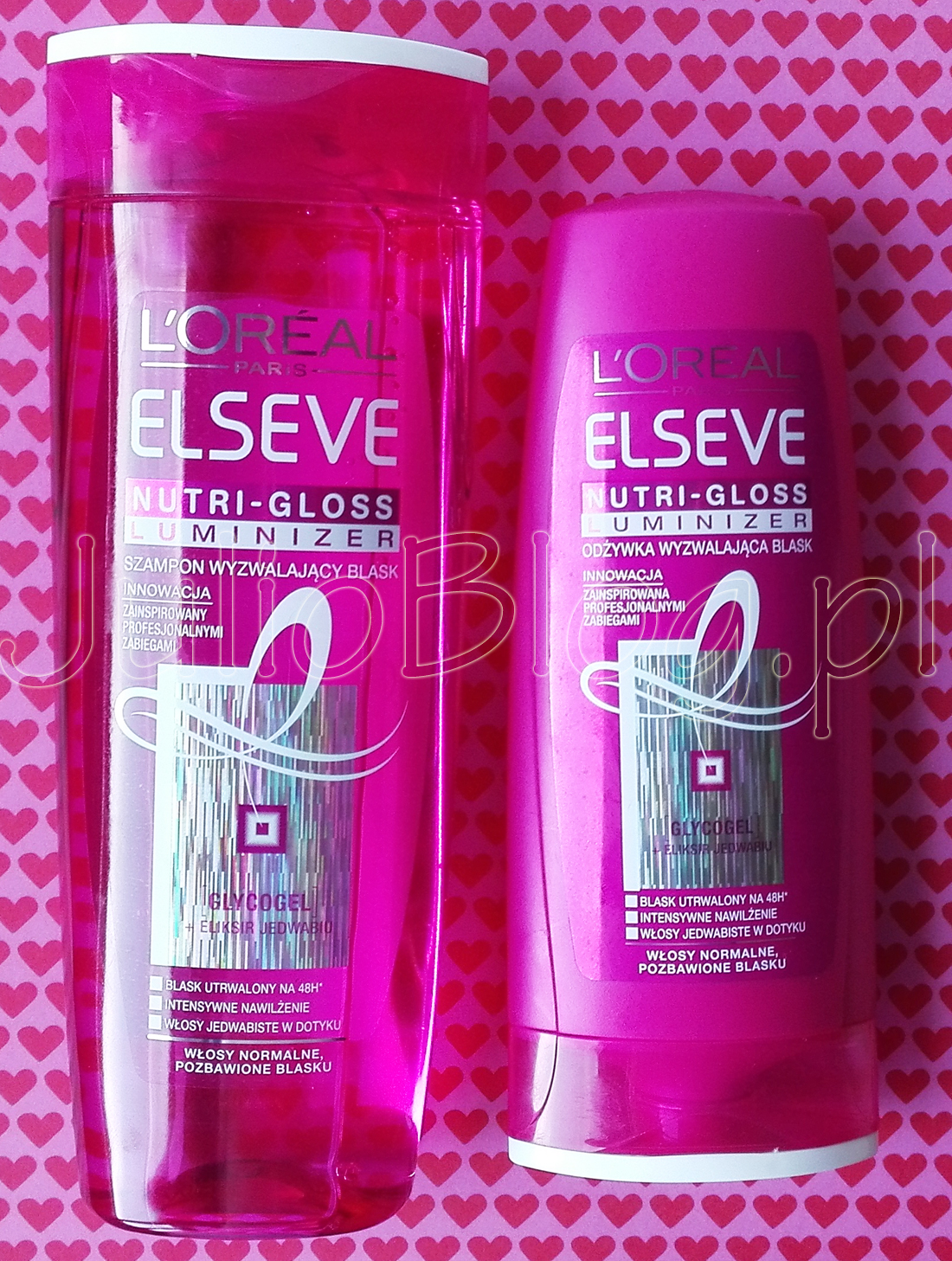szampon loreal elseve rozowy