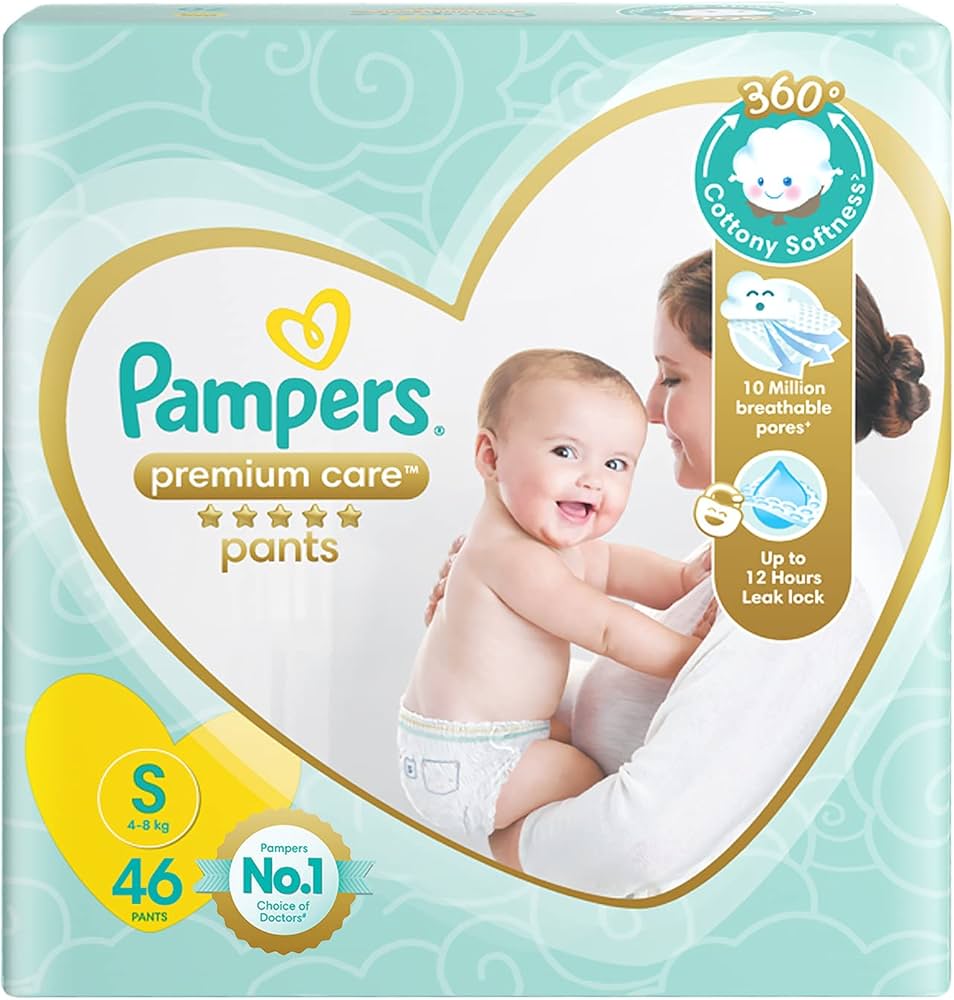 pampers premium care pants cena