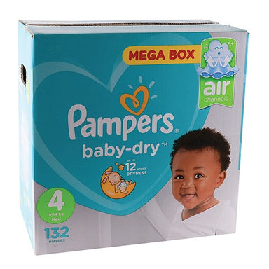 mega box pampers 4