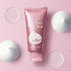 Shiseido Perfect Whip Collagen w płynie do mycia twarzy z kolagenem 120g