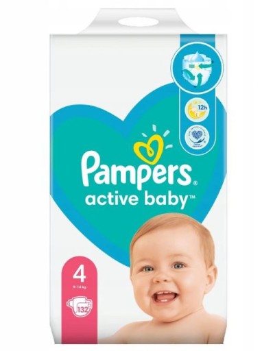 allegro pampers 132 szt