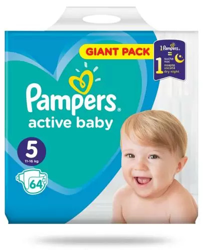 pampers 5 na ile kg