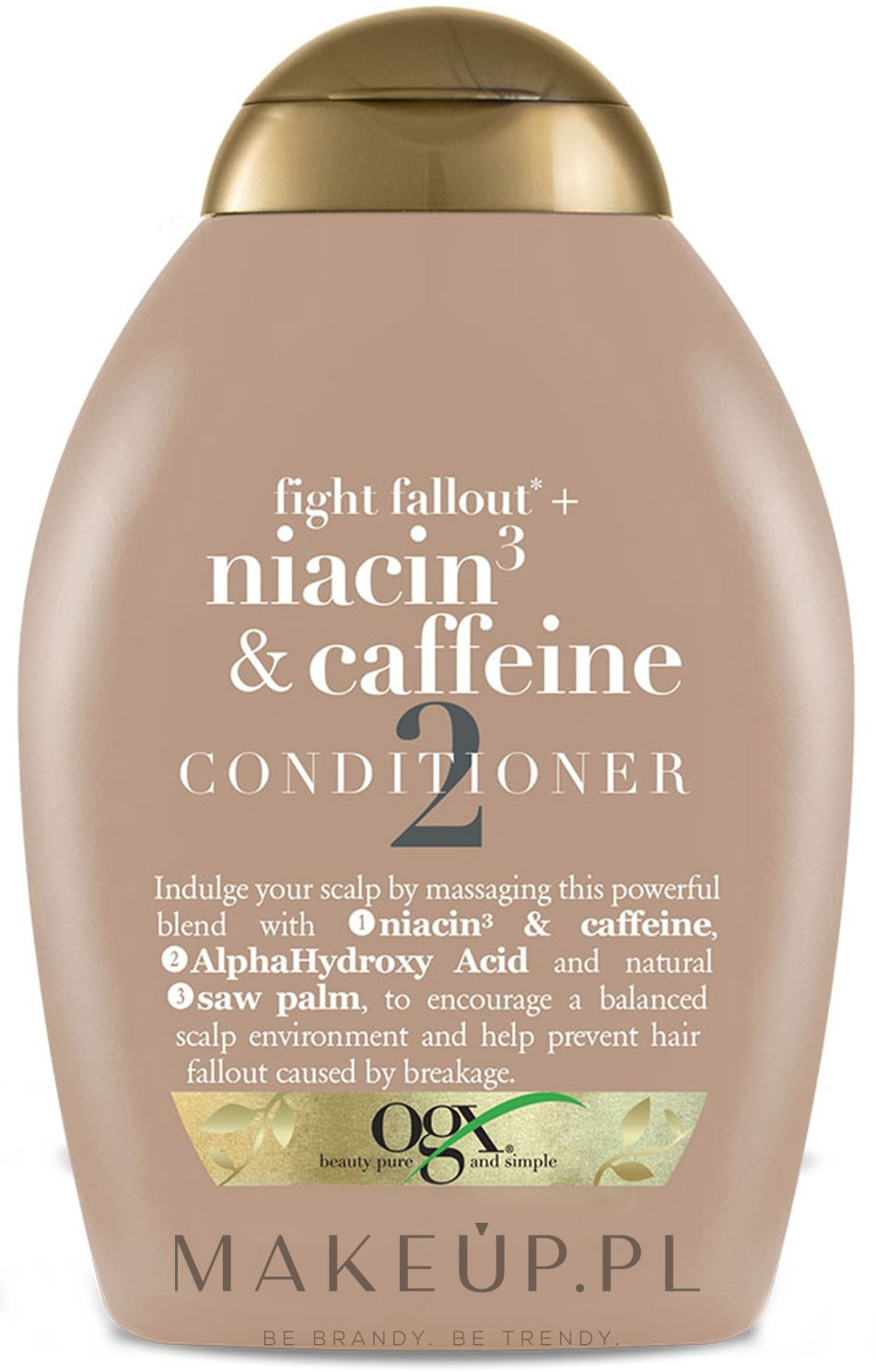 organix niacin3 & caffeine odżywka do włosów opinie