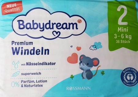 baby dream 3 pieluchy rossmann