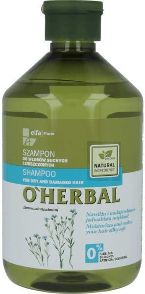 elfa o herbal 500ml szampon wzmacniający