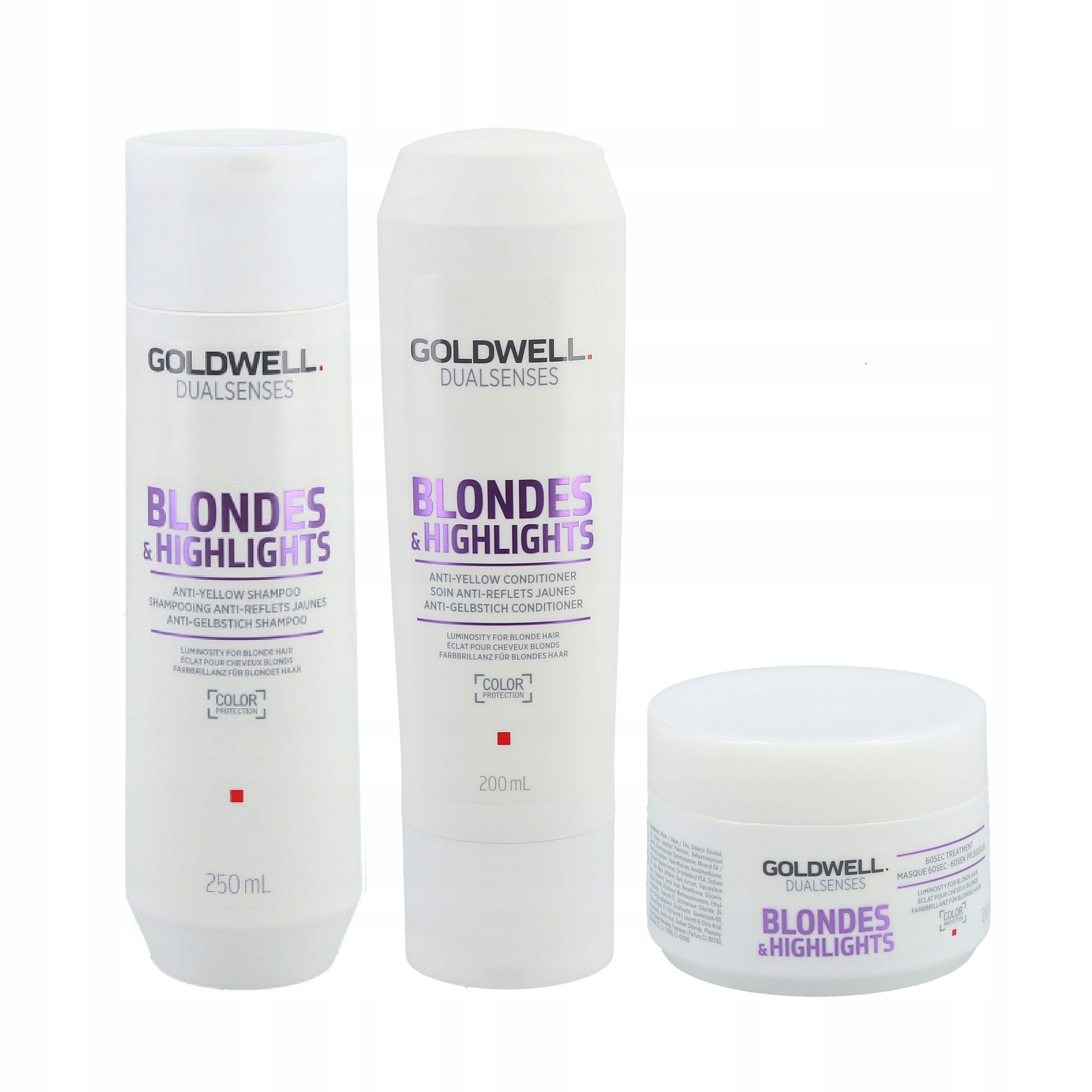 goldwell blondes szampon odżywka