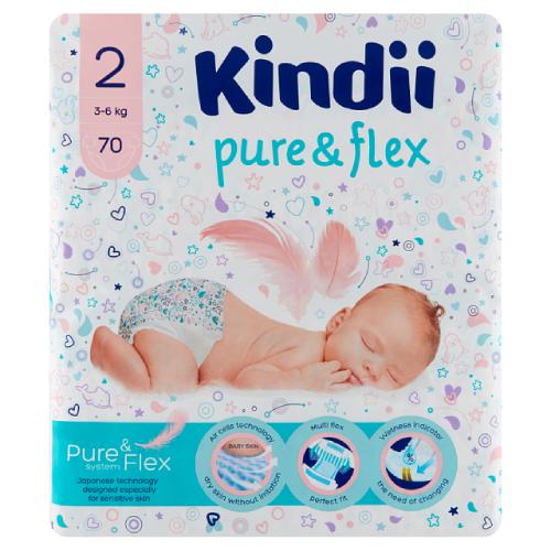 pieluchy kindii 2 70 szt