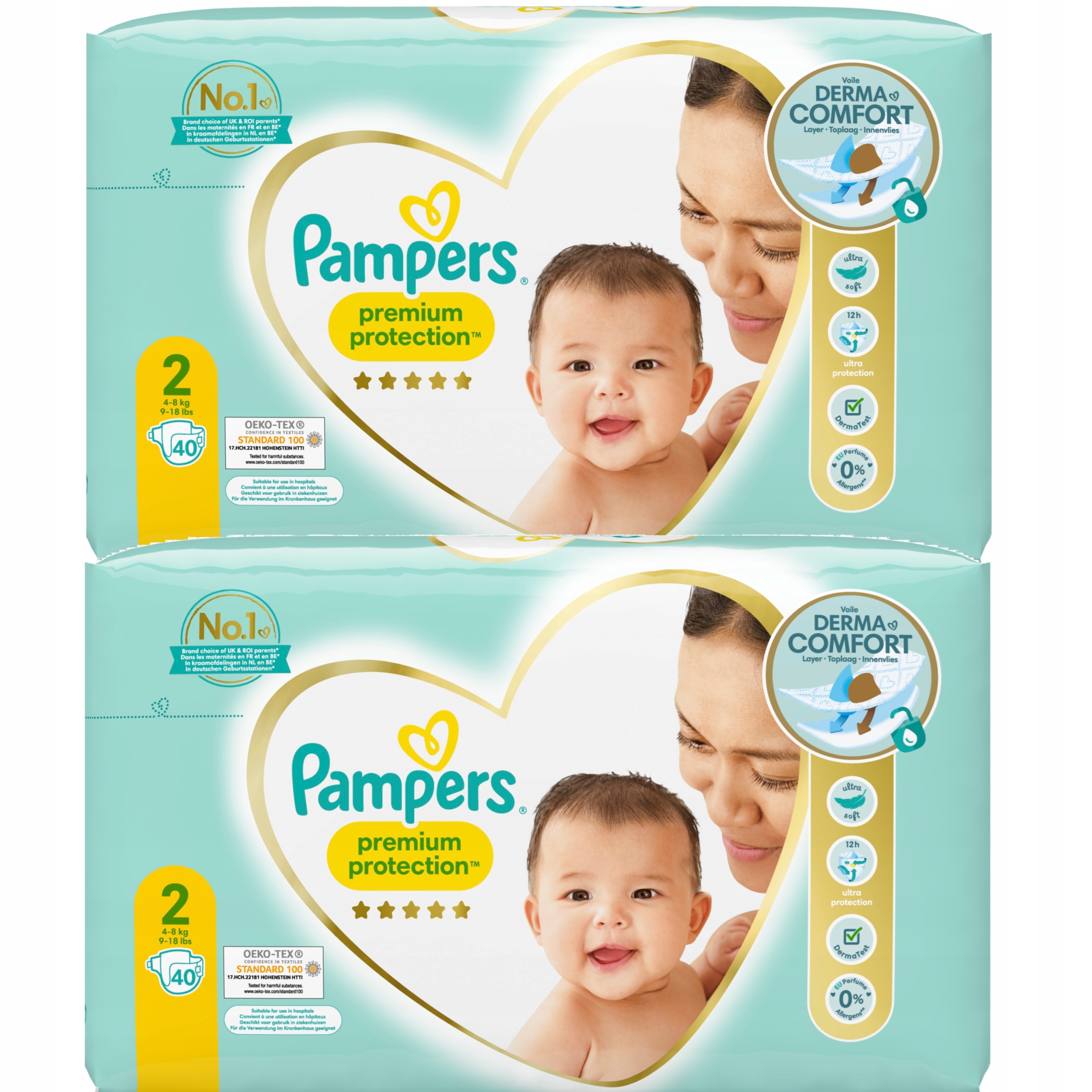 pampers new baby 2 pieluchy 144 s