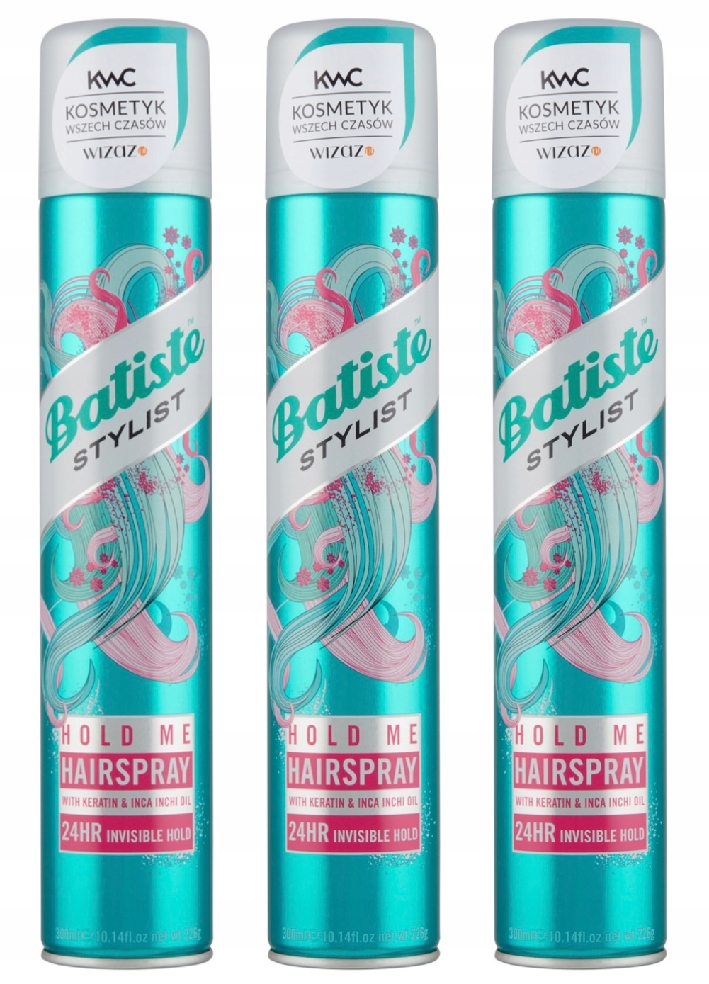 lakier do włosów hold me hairspray firmy batiste stylist